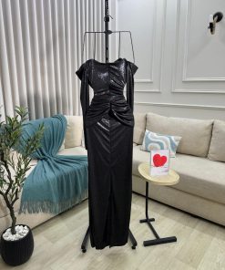 Alternative view of فستان سهرة أسود لمعة اشترتش