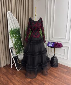 Alternative view of فستان سهرة لون أسود