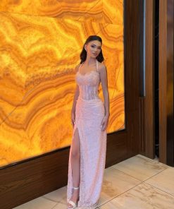 فساتين سهرة ب 4 الون فخمة