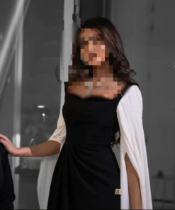 فساتين سهرة اكمام طويلة