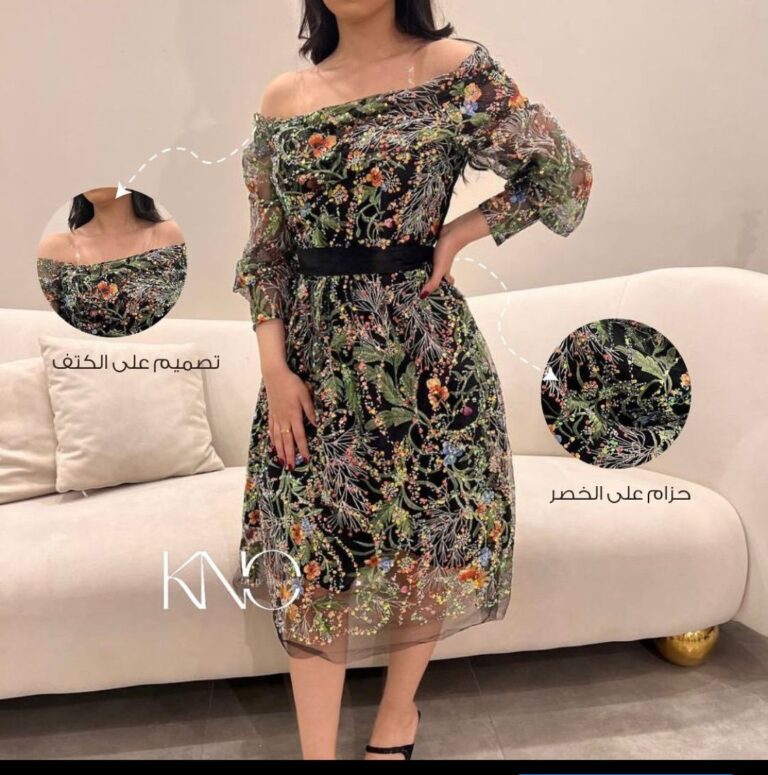 فساتين سهرة نص