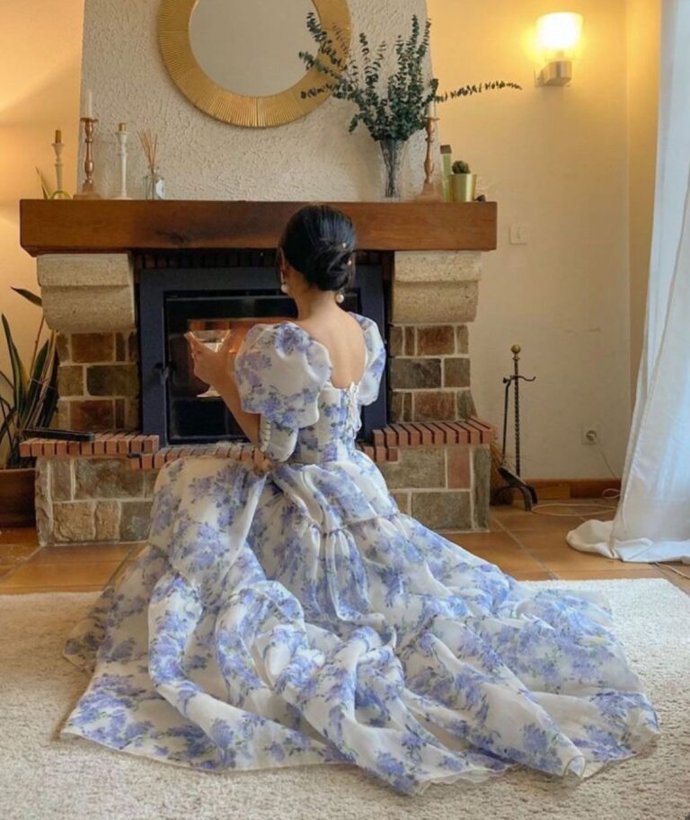 ⁦فساتين مشجرة روووووعه⁩ - الصورة ⁦3⁩