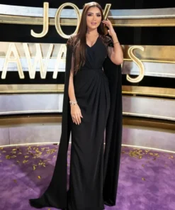 فساتين سهرة لون أسود