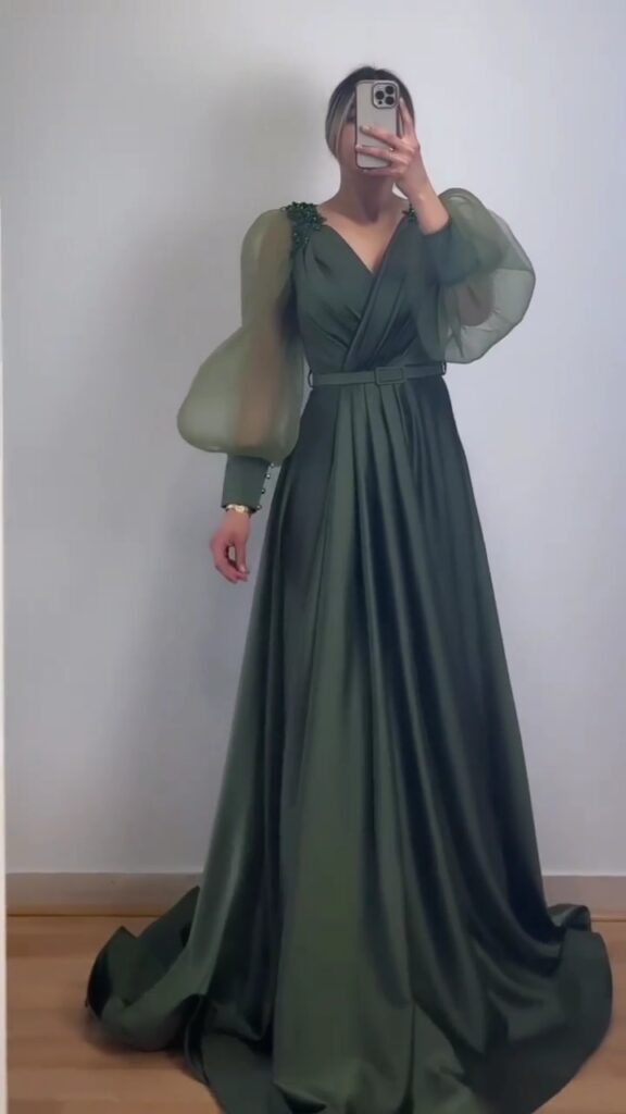 فساتين سهرة طويلة