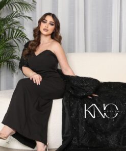 فساتين سهرة لون اسود