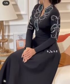 فساتين سهرة لون اسود