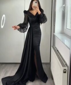 فساتين سهرة طويلة