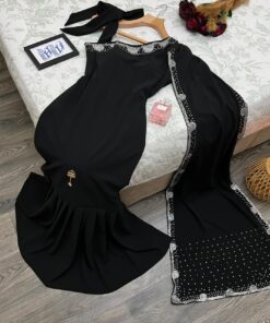 Alternative view of فساتين ب كم طويل علي الجانب