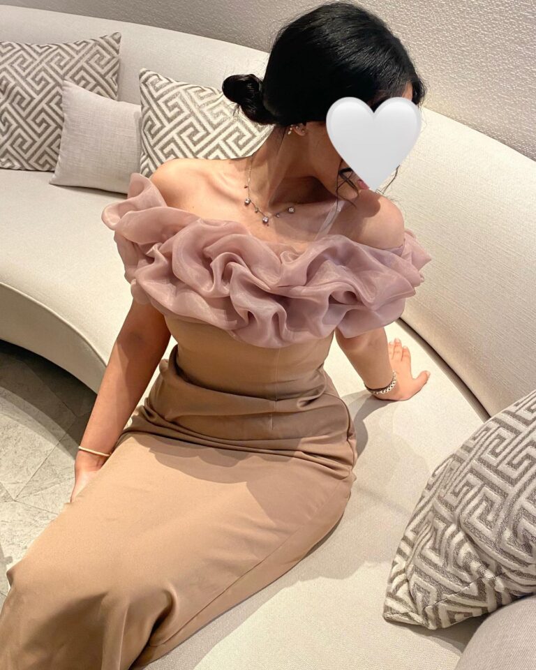 فساتين سهرة بطريقة مميزة