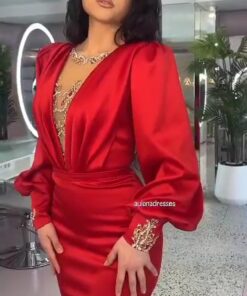 Alternative view of فساتين سهرة لون احمر
