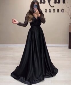 فساتين لون اسود