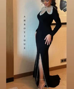 فستان افراح لون اسود