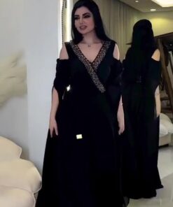 فساتين سهرة لون اسود