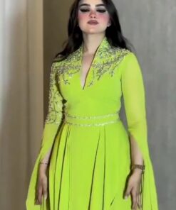 فساتين ب اكمام طويلة