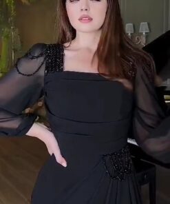 فساتين سهرة لون اسود
