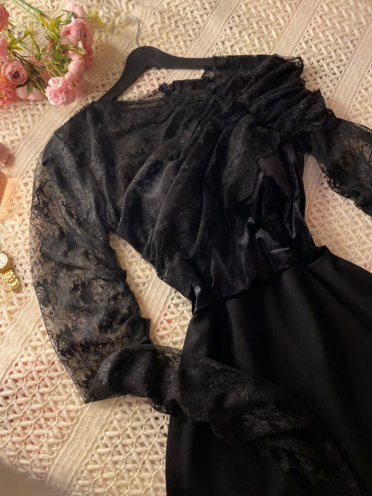 ⁦فساتين لون اسود⁩ - الصورة ⁦5⁩