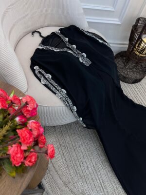 ⁦فساتين لون أسود⁩ - الصورة ⁦3⁩