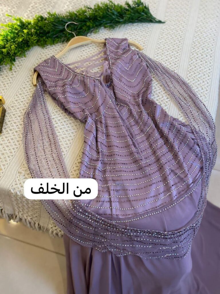 ⁦فساتين لون موف⁩ - الصورة ⁦4⁩