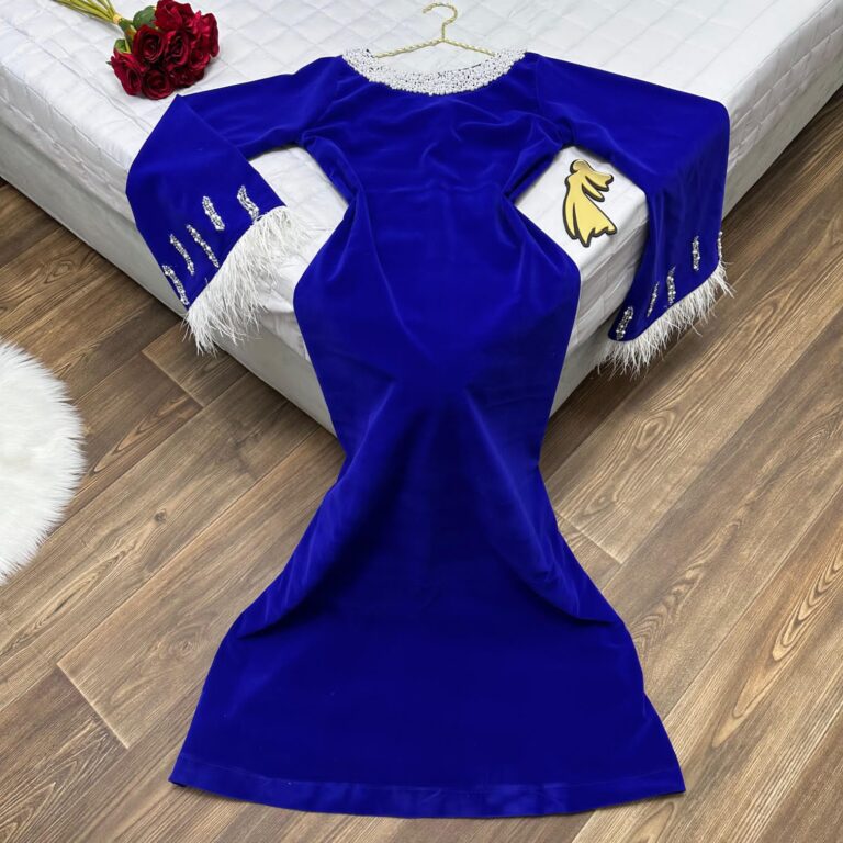 ⁦فساتين سهرة مخمل⁩ - الصورة ⁦3⁩