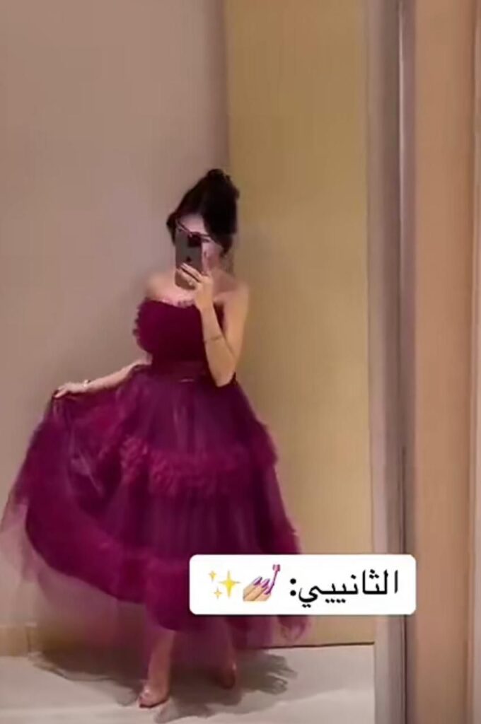 ⁦فستان تل ناعم⁩ - الصورة ⁦2⁩