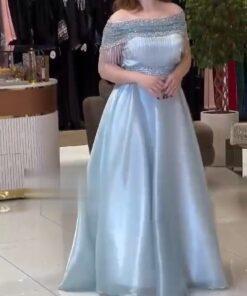 فساتين سهرة طويلة