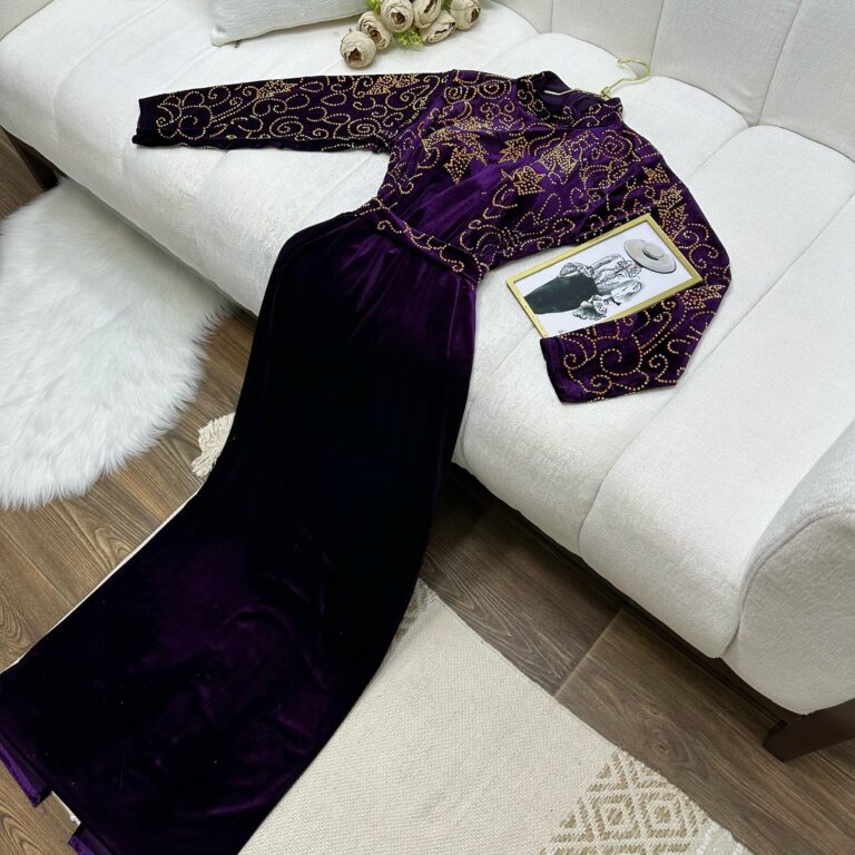 ⁦فساتين سهرة مخمل جميلة⁩ - الصورة ⁦9⁩