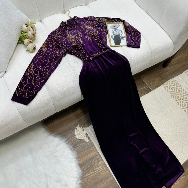 ⁦فساتين سهرة مخمل جميلة⁩ - الصورة ⁦10⁩