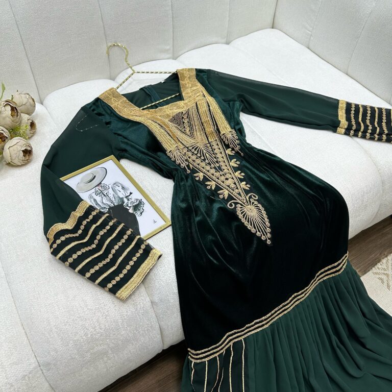 ⁦جلابية عسيري مخمل⁩ - الصورة ⁦10⁩