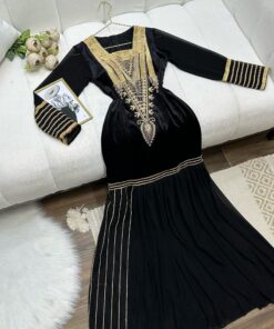 جلابية عسيري مخمل