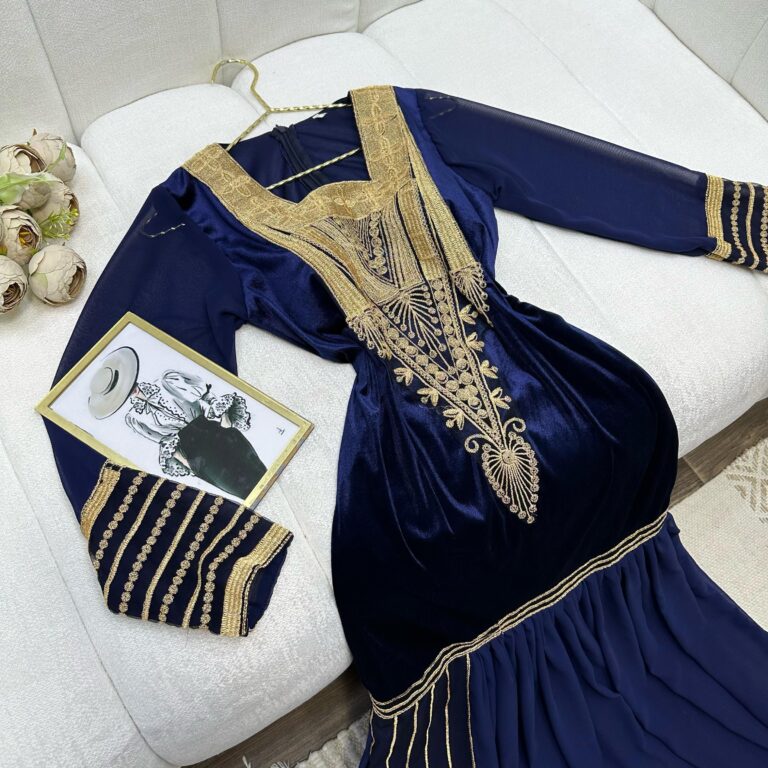 ⁦جلابية عسيري مخمل⁩ - الصورة ⁦9⁩