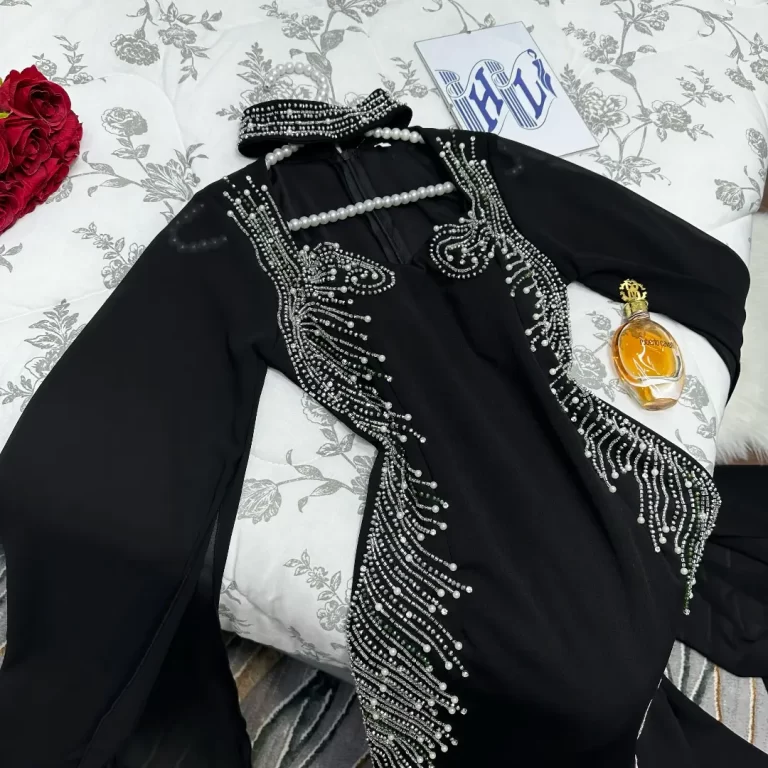 ⁦فساتين سهرة كريب جوج⁩ - الصورة ⁦4⁩