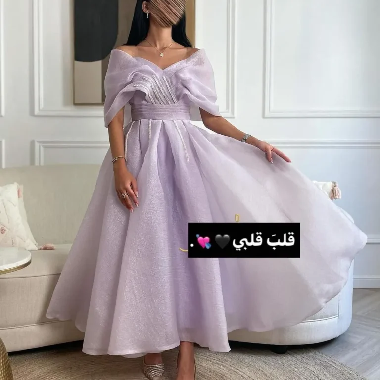 فساتين سهرة منفوشة