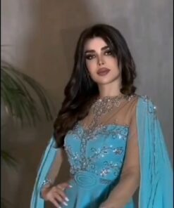 فساتين لون تركوازي