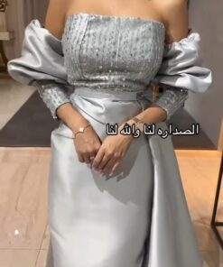 Alternative view of فستان سهرة  خامة ميكادوا