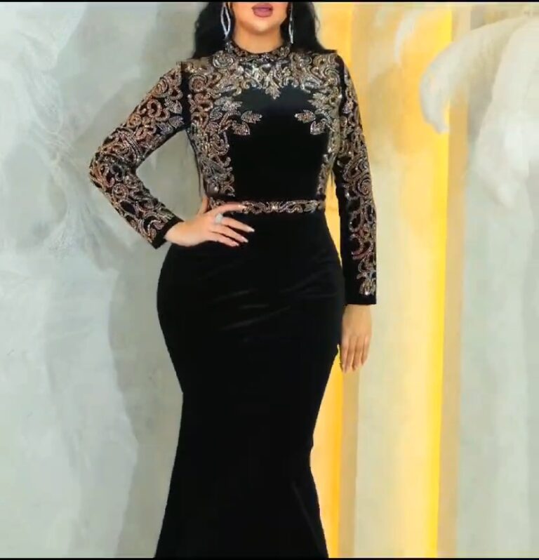 ⁦فساتين سهرة مخمل جميلة⁩ - الصورة ⁦14⁩