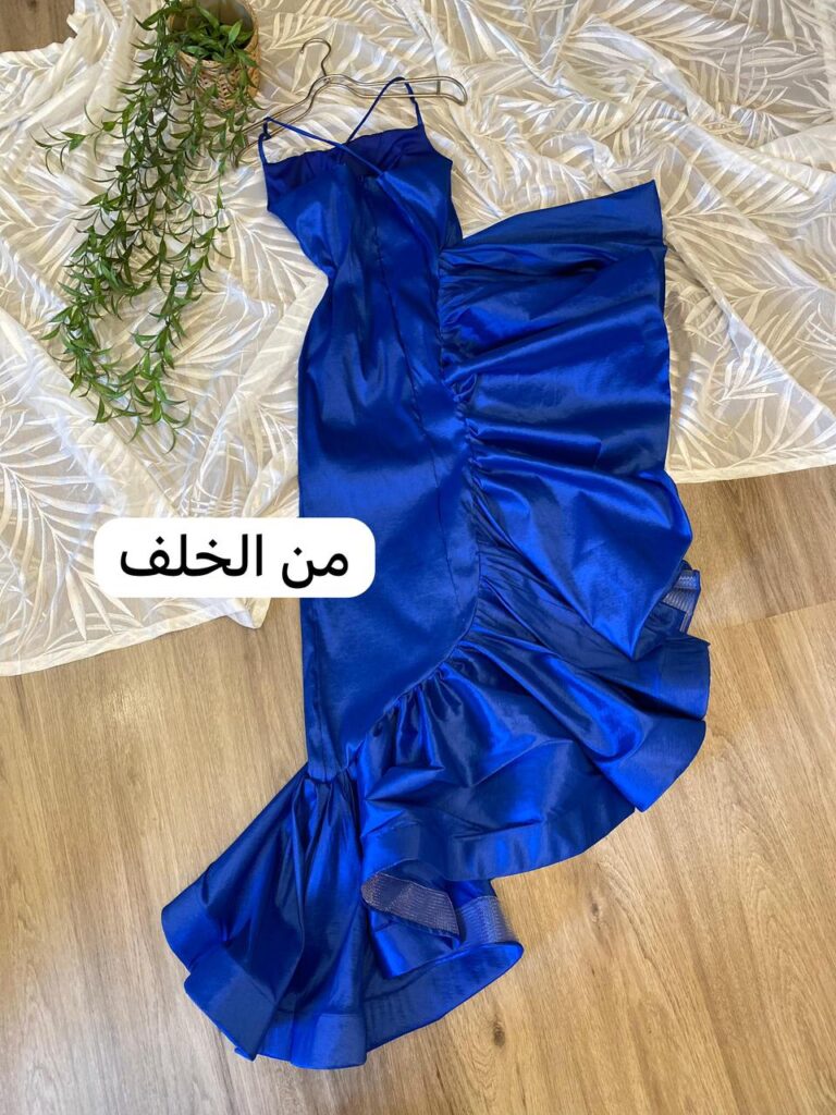 ⁦فستان سهرة خامه - شانطون⁩ - الصورة ⁦5⁩