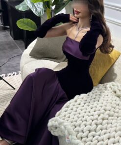 فساتين سهرة مخمل