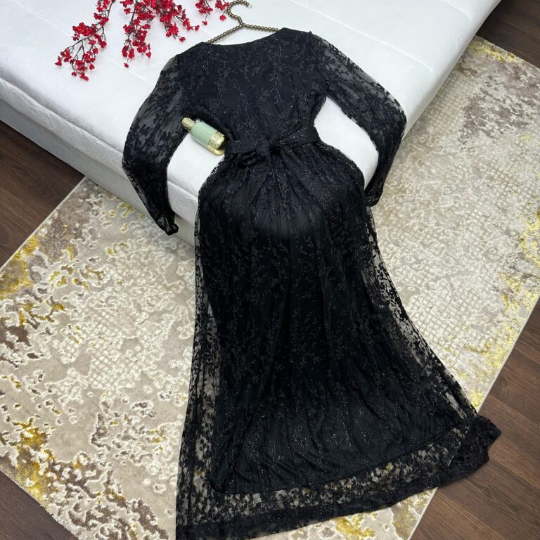 ⁦فساتين سهرة تل اصلي تتطريز⁩ - الصورة ⁦7⁩