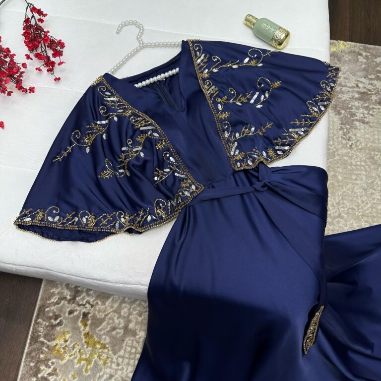 ⁦فستان سهرة حرير⁩ - الصورة ⁦6⁩