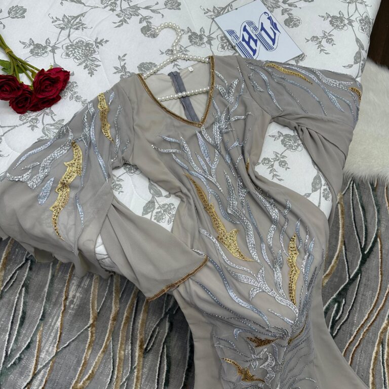 ⁦فساتين سهرة شيفون جورجيت⁩ - الصورة ⁦4⁩