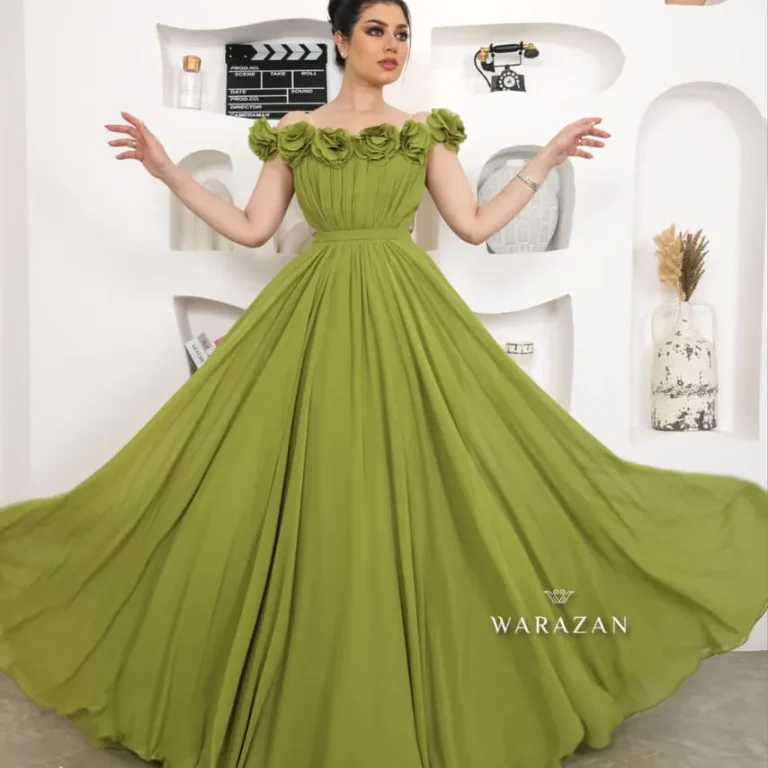 فساتين سهرة ليموني