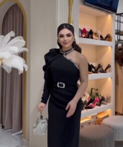 فستان سهرة أسود