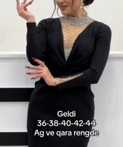 فساتين سهرة لون أسود