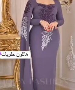 Alternative view of فساتين سهرة كريب استرتش
