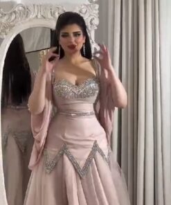 فستان سهرة فخم وانيق