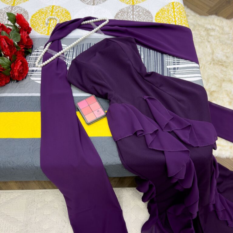 ⁦فساتين سهرة لون موف⁩ - الصورة ⁦5⁩