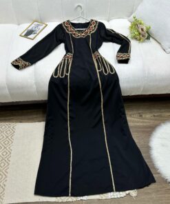 جلابية كريب استرتش