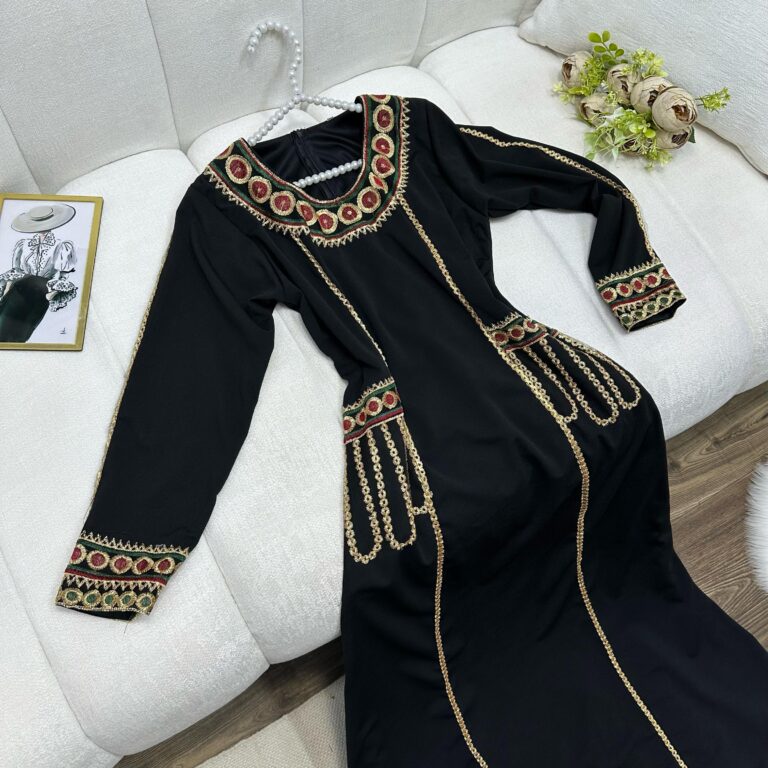⁦جلابية كريب استرتش⁩ - الصورة ⁦2⁩