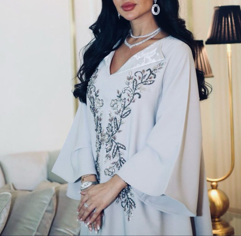 ⁦جلابية فخمة للمناسبات⁩ - الصورة ⁦5⁩