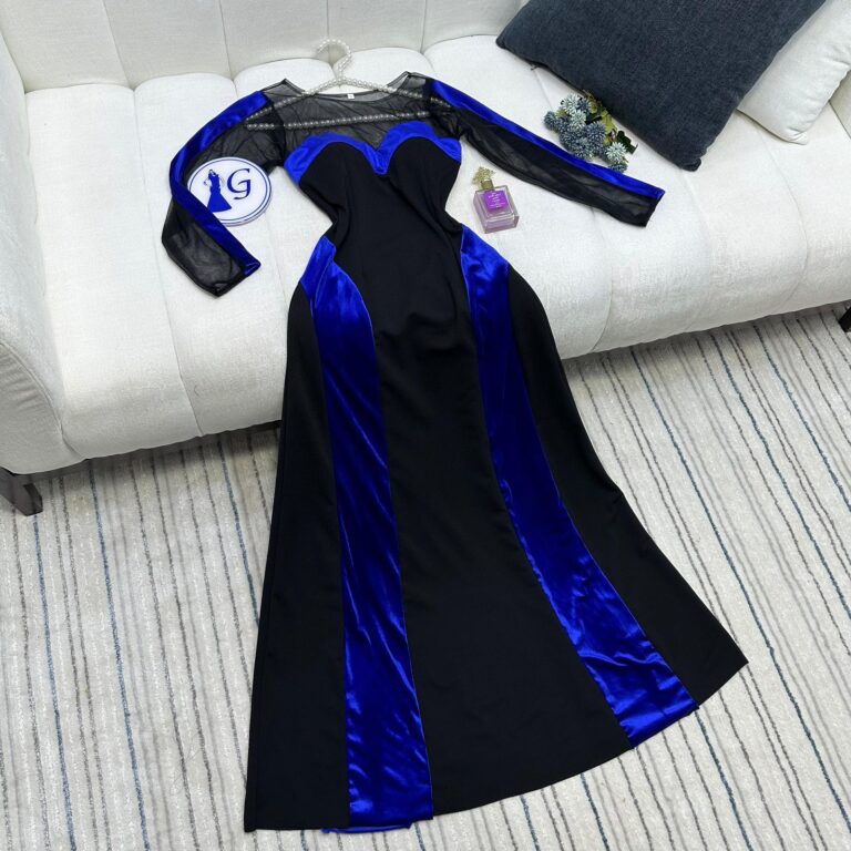 ⁦فساتين سهرة كريب استرتش⁩ - الصورة ⁦2⁩